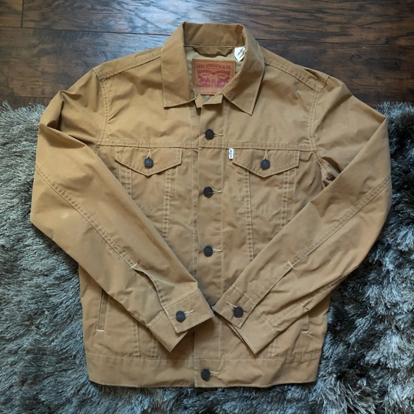 levis waxed canvas jacket